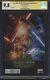 Star Wars Force Awakens #1 Movie Poster Variant Cgc 9.8 Ss Signed By John Boyega