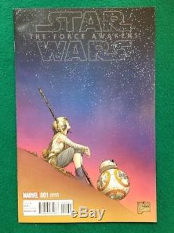 Star Wars Force Awakens Adaptation #1 1100 Quesada Varinat(August 2016, Marvel)
