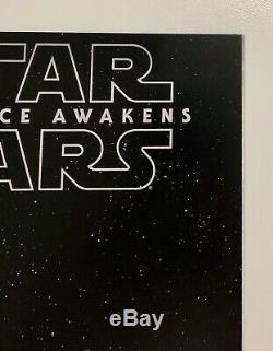 Star Wars Force Awakens Adaptation #1 Quesada 1300 Sketch Variant, NM/NM+, HTF