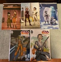 Star Wars Forces of Destiny with Variants lot Ahsoka and Padme, Leia, Rey, Hera