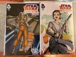 Star Wars Forces of Destiny with Variants lot Ahsoka and Padme, Leia, Rey, Hera