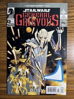 Star Wars General Grievous 1-4 Extremely Rare Newsstand Complete Set Dhc 2005