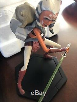 Star Wars Gentle Giant Ahsoka Tano With Rotta Limited Edition Statue #260/1300
