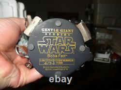 Star Wars Gentle Giant Boba Fett Mini Bust 4193/7500 Dark Horse Comics