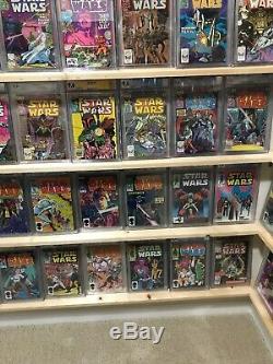 Star Wars Graded Complete Cgc Set 1-107 Grade-9.0-9.8 +2 Extra # 1s 9.6 n 9.2