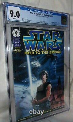 Star Wars HEIR TO THE EMPIRE #1 CGC 9.0 Dark Horse Comics 1995