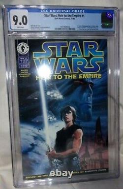 Star Wars HEIR TO THE EMPIRE #1 CGC 9.0 Dark Horse Comics 1995