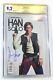 Star Wars Han Solo #1 Photo Cover Cgc 9.2 Ss Signature Signed Harrison Ford