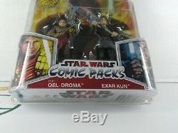 Star Wars Hasbro Legacy Collection Exar Kun & Ulic Quel-Droma Comic Pack LC #11