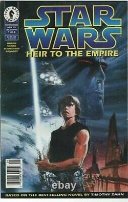 Star Wars Heir To The Empire #1 1st Appearance App Thrawn Newsstand UPC Variant