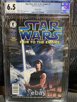 Star Wars Heir To The Empire #1 CGC 6.5 1st Appearance Admiral Thrawn