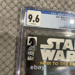 Star Wars Heir To The Empire #1 CGC 9.6. 1st Thrawn Comic Pack Variant