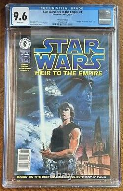 Star Wars Heir To The Empire #1 CGC 9.6 Newsstand Edition