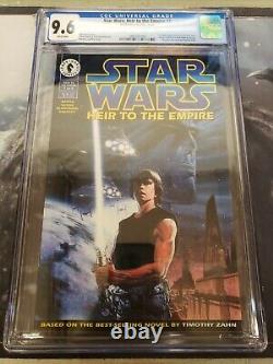 Star Wars Heir To The Empire #1 Cgc 9.6 1st App Admiral Thrawn Dark Horse 1995