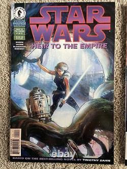 Star Wars Heir To The Empire Comic Book Set 1-6 Dark Horse 1st Appearance Thrawn