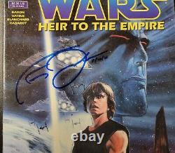 Star Wars Heir to the Empire (1995) #1-5 EACH SIGNED Timothy Zahn Notarized WOS