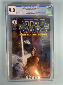 Star Wars Heir to the Empire #1 CGC 9.0 Star Wars Heir to the Empire #1 CGC 9.0