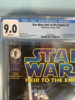 Star Wars Heir to the Empire #1 CGC 9.0 Star Wars Heir to the Empire #1 CGC 9.0