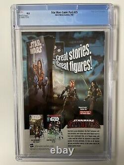 Star Wars Heir to the Empire 1 CGC 9.0 Comic Pack 25 Variant WP Thrawn Unpressed