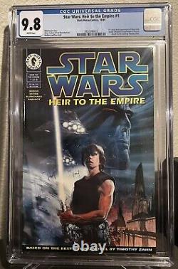 Star Wars Heir to the Empire #1 CGC 9.8 1st Admiral Thrawn Mara Jade Dark Horse