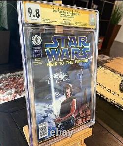 Star Wars Heir to the Empire 1 CGC 9.8 1st Appearance of Thrawn NEWSSTAND