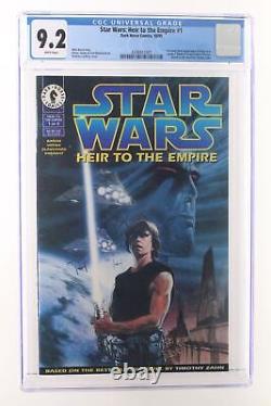 Star Wars Heir to the Empire #1 Dark Horse Comics 1995 CGC 9.2 1st comic book