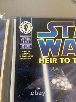 Star Wars Heir to the Empire #1 Dark Horse Newsstand 1st Thrawn 2 Copies