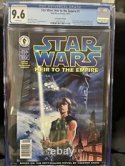 Star Wars Heir to the Empire #1 Newsstand CGC 9.6 1st Thrawn (Dark Horse 1995)