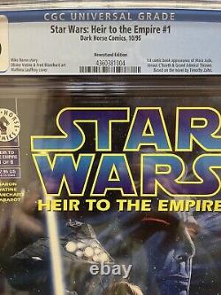 Star Wars Heir to the Empire #1 Newsstand CGC 9.6 1st Thrawn (Dark Horse 1995)