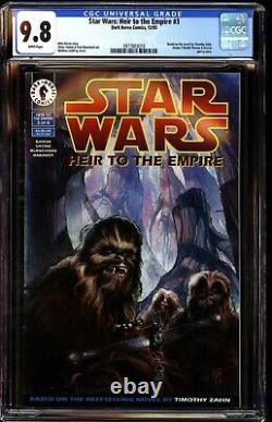 Star Wars Heir to the Empire 3 CGC 9.8 Thrawn C'Boath and Karrde Appearance 1995