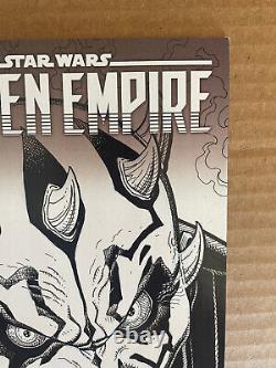 Star Wars Hidden Empire #1 2nd Printing 125 Art Adams B+W Variant Marvel NM