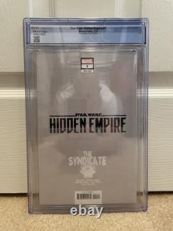 Star Wars Hidden Empire 1 E. M. Gist Virgin Cover in CGC 9.8, HOT