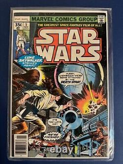 Star Wars High Grade Bundle #'s 2,3,5,6 Original First Prints! 1977