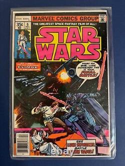 Star Wars High Grade Bundle #'s 2,3,5,6 Original First Prints! 1977