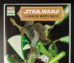 Star Wars High Republic #1 Aaron Kuder Variant with COA #548/600 2021 Marvel
