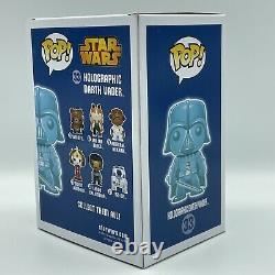 Star Wars Holographic Darth Vader Pop Funko Paris Comics Expo Con Rare