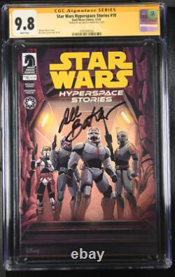 Star Wars Hyperspace Stories #10 CGC 9.8 Signed Dee Bradley Baker Star Wars Hyperspace Stories #10 CGC 9.8 Signed Dee Bradley Baker