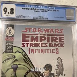 Star Wars Infinities The Empire Strikes Back #1 #2 #3, #4, 2002 CGC 9.8 Star Wars Infinities The Empire Strikes Back #1 #2 #3, #4, 2002 CGC 9.8