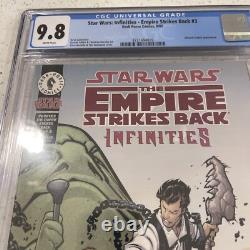 Star Wars Infinities The Empire Strikes Back #1 #2 #3, #4, 2002 CGC 9.8 Star Wars Infinities The Empire Strikes Back #1 #2 #3, #4, 2002 CGC 9.8