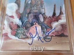 Star Wars Insider #200 Mandalorian CGC 9.4 SS Gina Carano Esposito Autographs x2 Star Wars Insider #200 Mandalorian CGC 9.4 SS Gina Carano Esposito Autographs x2