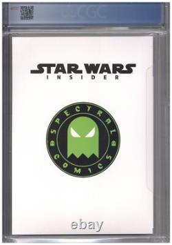 Star Wars Insider #210 CGC 9.4 Spectral Virgin Mandalorian Grogu Photo Variant