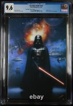 Star Wars Insider 214 CGC 9.6 Comic Mint Virgin Tsuneo Sanda Variant COA 150 TCM