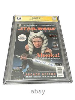 Star Wars Insider #218 Signed Rosario Dawson Ahsoka I'am No Jedi CGC SS 9.8