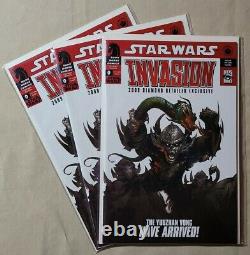Star Wars Invasion #0 3 copies