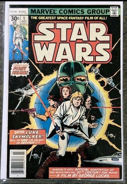 Star Wars Issue #1 1977 First Print Near Mint/nm+ 9.4 -9.6 Beautiful Copy! Look