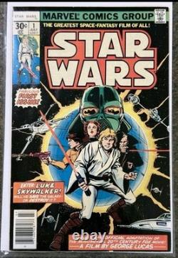 Star Wars Issue #1 1977 First Print Near Mint/NM+ 9.4 -9.6 BEAUTIFUL Copy! Look