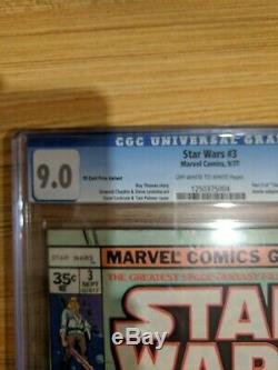Star Wars Issue 2 and 3, both 35 cent variant, both CGC