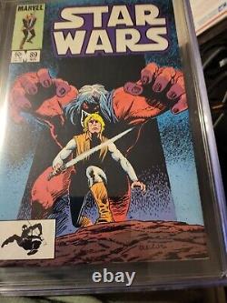 Star Wars Issue #89 Marvel Comics 1984 CGC Graded 9.8 Comic Book