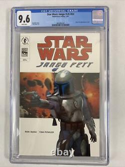 Star Wars Jango Fett # NN? CGC 9.6! 1st Jango & Boba Fett as child! Dark Horse