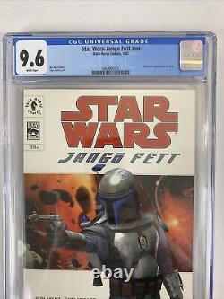 Star Wars Jango Fett # NN? CGC 9.6! 1st Jango & Boba Fett as child! Dark Horse